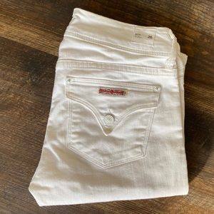 Hudson Beth 26/34 White Jeans